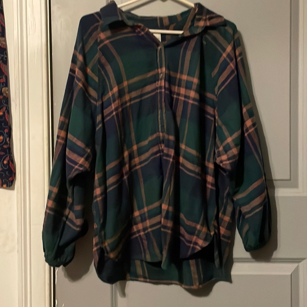 Oversized flannel